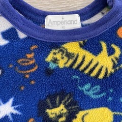 アンパサンド　フリースパジャマ　90センチの画像