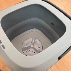 レコルト　しまえるミニ洗濯機
の画像