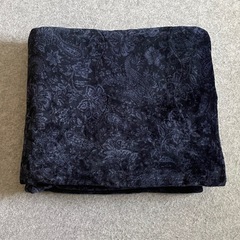 ニトリ　敷きパッド　極暖　Nウォーム　寝具　　セミダブル　SD　ネイビー　の画像