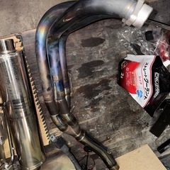 ワイバーンマフラー　フルエキ　差込内径60.5cm【話早ければ値引きOk】の画像