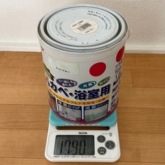  水性かべ・浴室用塗料ライトブルーの画像