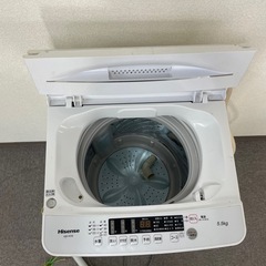 【ハイセンス】22年製洗濯機5キロHW-K55E の画像