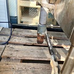 【札幌市内配送可】タニコー ガスゆで麺器 TU-1ND 幅650×奥行750×高さ750mm LPガス用 現状販売 厨房機器の画像