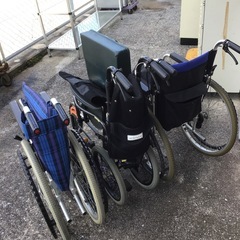 車イス　部品取り用　3台セットの画像