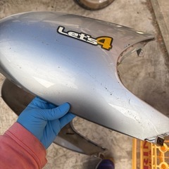 スズキレッツ4   外装　メーターセット　ca45a シルバーの画像