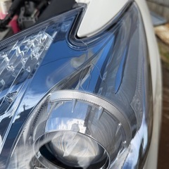 zvw30プリウスヘッドライト左右レンズ新品交換済の画像