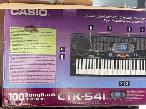 CASIO CTK-541 キーボード 未使用品