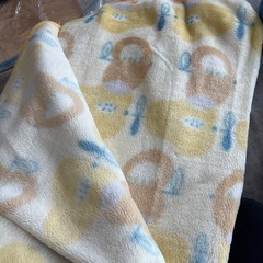 シングルサイズの毛布の画像