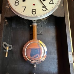 Meiji 明治掛け時計 30DAY カレンダー 日付 の画像