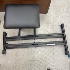 ピヤノスタンド折りたたみ式黒椅子 　折りたたみスタンド の画像