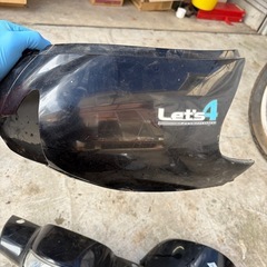 スズキレッツ4  外装セット　黒
の画像