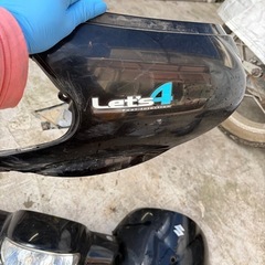 スズキレッツ4  外装セット　黒
の画像