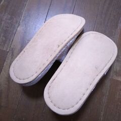 未使用　スリッパの画像