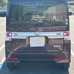 🉐激安お買得車‼️H23 ダイハツ タントカスタムRS ターボ👌車検満タンR9/10👍最上級グレード⤴️後期型❗️⭕️ETC❗️👌片側パワースライドドア👌大人気⭕️TV/ナビ🗺️Bluetooth📱ETC💡スマートオートキー🔑 そのまま乗って帰れます🉐の画像