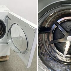 高年式!2023年製! パナソニック Cuble ドラム式洗濯乾燥機 洗濯7kg 乾燥3.5kg 右開き 泡洗浄 NA-VG770R 中古家電 店頭引取歓迎 R10161の画像