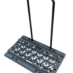 NITTO マルチ連結台車 ハンドル位置変更可能 最大積載量200kg 40×68×80 中古の画像