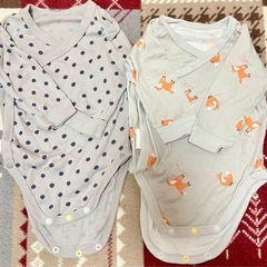 【お話中】70cm カバーオール ロンパース 肌着 長袖の画像