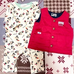 【お話中】70cm カバーオール ロンパース 肌着 長袖の画像