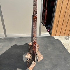 11224😸 ついたて 木の衝立 一枚板の画像