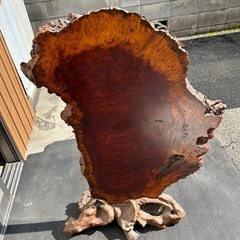 11224😸 ついたて 木の衝立 一枚板の画像