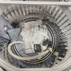 大阪送料無料★3か月保障付き★洗濯機★シャープ★6.5kg★2023年★ES-TX6H-W★IS-136の画像
