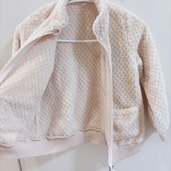 子供モコモコジャケット 120 cmの画像