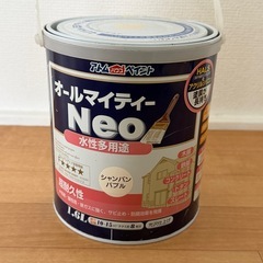 水性多用途 塗料 オールマイティNeo シャンパンバブルの画像