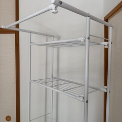 IKEA 突っ張り 洗濯機ラック　洗面収納の画像