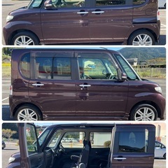 🉐激安お買得車‼️H23 ダイハツ タントカスタムRS ターボ👌車検満タンR9/10👍最上級グレード⤴️後期型❗️⭕️ETC❗️👌片側パワースライドドア👌大人気⭕️TV/ナビ🗺️Bluetooth📱ETC💡スマートオートキー🔑 そのまま乗って帰れます🉐の画像