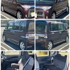 🉐激安お買得車‼️H23 ダイハツ タントカスタムRS ターボ👌車検満タンR9/10👍最上級グレード⤴️後期型❗️⭕️ETC❗️👌片側パワースライドドア👌大人気⭕️TV/ナビ🗺️Bluetooth📱ETC💡スマートオートキー🔑 そのまま乗って帰れます🉐の画像