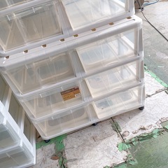 テンマ　押入れ収納ケース　1個1500円　中古の画像