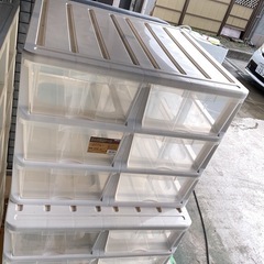 テンマ　押入れ収納ケース　1個1500円　中古の画像