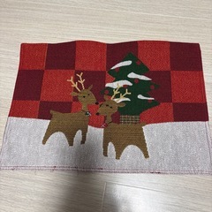 ランチョンマットクリスマス仕様の画像