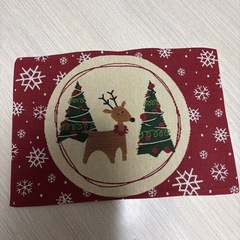 ランチョンマットクリスマス仕様の画像