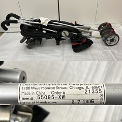 ij5809HI Jeep② ジープ Wrangler All-Weather ラングラー オールウェザー 型番不明 B型 ベビーカー バギー パーツ/動作未確認の画像