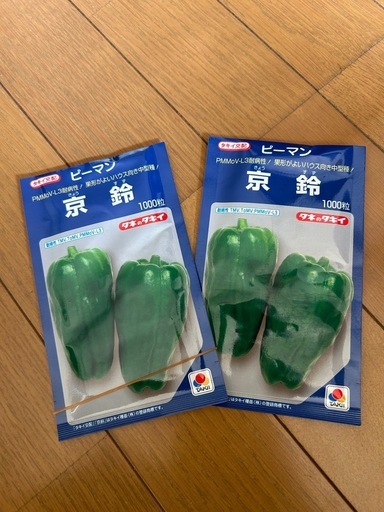 ピーマンたね種