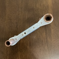 ラチェットレンチ🛠️4サイズPRW-4LA IITOP工業製🏭ボルト•ナットのサイズ13•17/12･14トップ工業工具🧰サビ•傷あり💦シルバーの画像