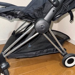 【オンライン決済用】Cybex サイベックス コヤ COYA クロームフレーム / セピアブラックバンパーバー付きの画像