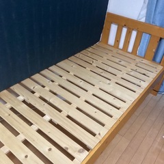 ベット　マットレス付きの画像