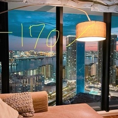 スタンド照明　フロアライト　アルコランプの画像