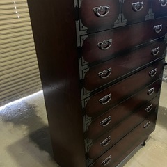今週限り！限定！仙台　タンス　昭和　レトロ　1箇所傷有りの画像