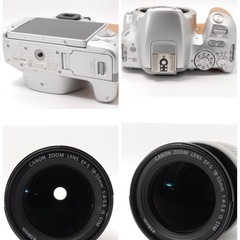 ✨オシャレなシルバー✨Canon Kiss X9 Wi-Fi転送 レンズセットの画像