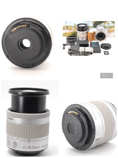 ✨オシャレなシルバー✨Canon Kiss X9 Wi-Fi転送 レンズセット