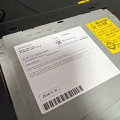 KENWOOD　MDV-L505 ケンウッド彩速ナビ　地図2017年の画像