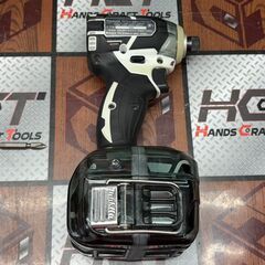 【中古】マキタ Makita TD137DRFXW 充電式インパクトドライバ 14.4V バッテリ×2・充電器付き【ハンズクラフト佐賀】の画像