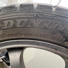 スタッドレス4本215/50/
17の画像