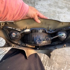 ホンダ　インジェクションディオ　ライトカウルafaf68の画像