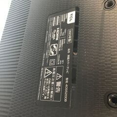 【リユースのサカイ野々市店】A-481 テレビ TCL 40S5200B 2023 ６カ月保証付きの画像