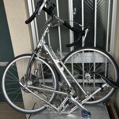 ミニベロ　giant mr4 シルバーの画像