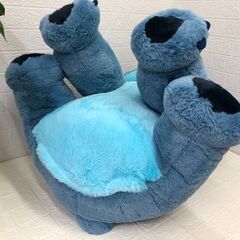 コストコ限定品 大きなスティッチ ぬいぐるみ 約80cm ブランケット付きの画像